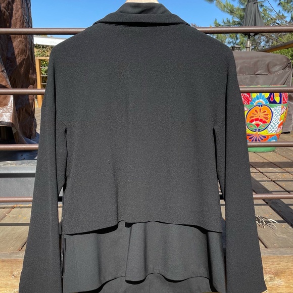 Rare Annette Gortz Meeike Black Wool Blazer - Picture 2 of 10